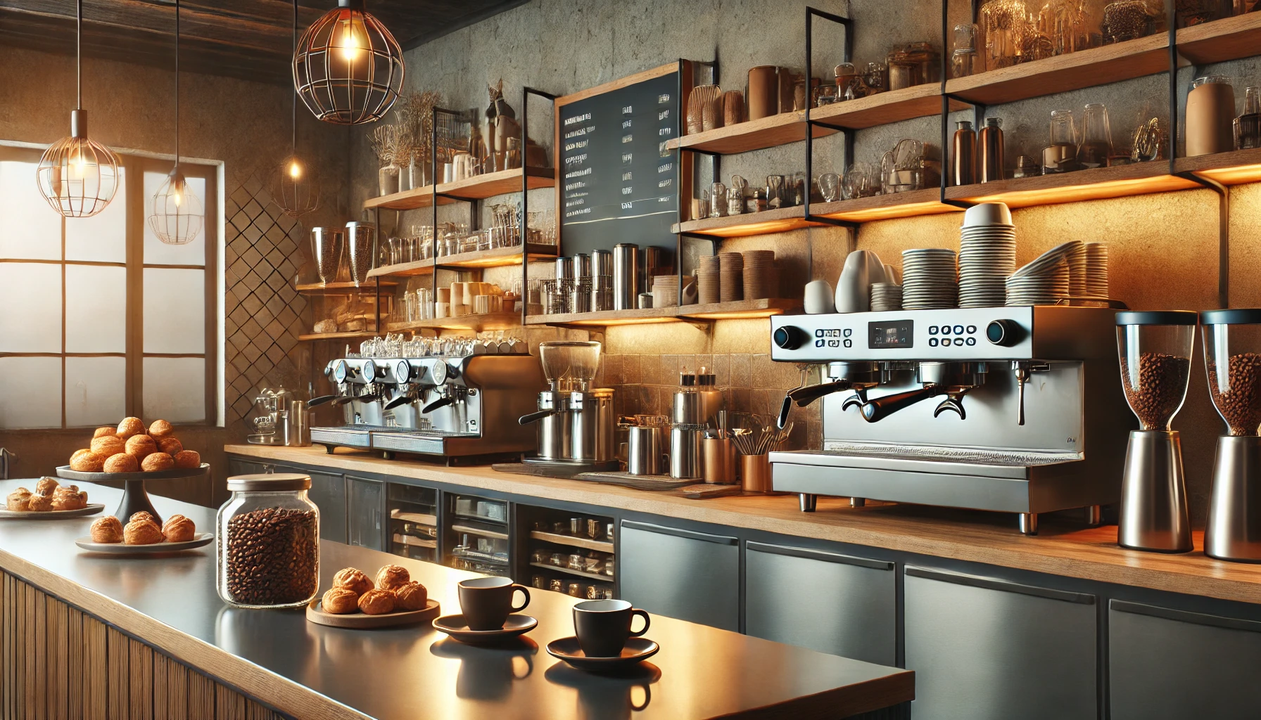 Cafe Kitchen Setup